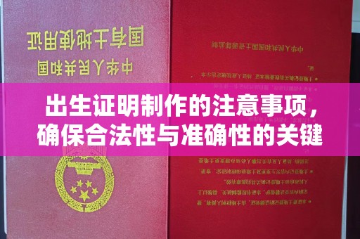 袁州出生证明制作的注意事项，确保合法性与准确性的关键步骤